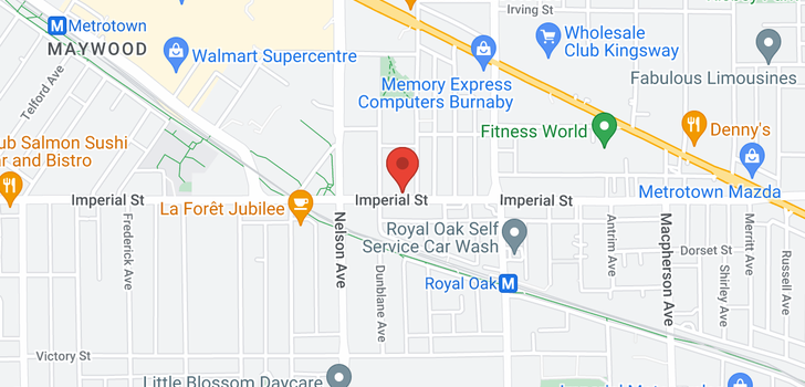 map of 1201 5051 IMPERIAL STREET